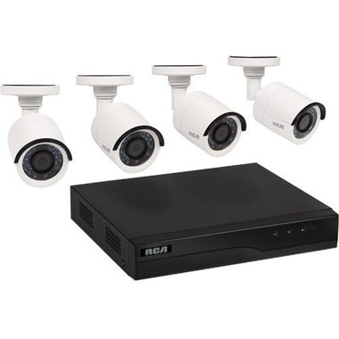 RCA HSKIT482 4 Camera 8 Channel 2MP (1080P) DVR Video Security