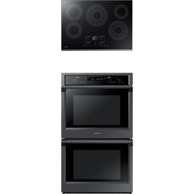 Samsung Nv51k6650dg 30 Electric Cooktop With 30 Built In Double