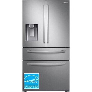 Samsung Rf28r7351sr 28 Cuft Food Showcase 4 Door French Door Refrigerator In Stainless Steel Brandsmart Usa
