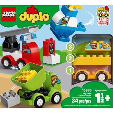 duplo my first car creations