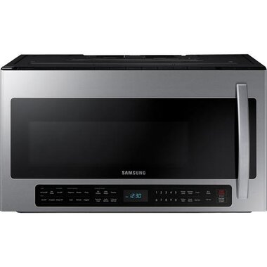 Samsung ME21R7051SS/AA 2.1 CuFt 1000 Watt Over-The-Range Microwave In Stainless Steel