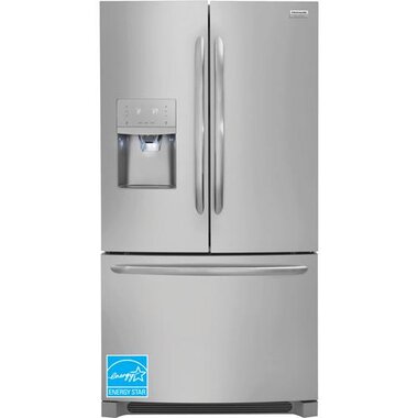 Frigidaire Gallery Fghb2868tf Ss 26 8 Cuft Even Temp French Door Refrigerator In Stainless Steel Brandsmart Usa