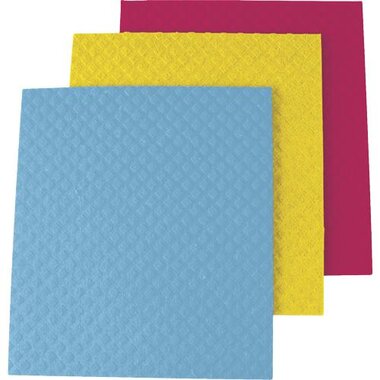 Casabella All-Purpose Cellulose Sponge Cloths (Pack of 3)