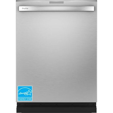 GE Profile PDT715SYNFS 45 dBA Hidden Control 3rd Rack Dishwasher In Stainless Steel