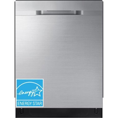 Samsung DW80R5060US/AA 48 dBA Hidden Control StormWash Dishwasher In Stainless Steel