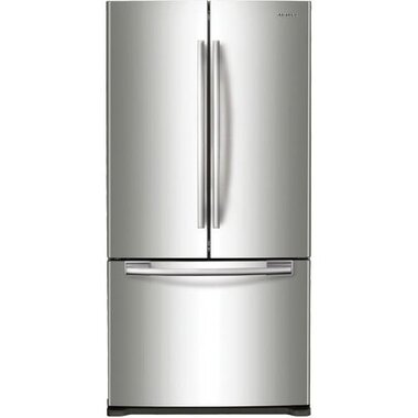 Samsung Rf18hfenbsr 18 0 Cuft Twin Cooling System Counter Depth French Door Refrigerator In Stainless Steel Brandsmart Usa