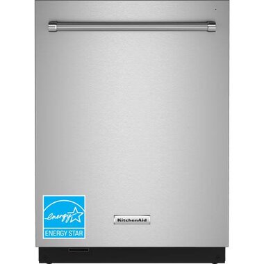 KitchenAid KDTM704KPS 44 dBA Top Control FreeFlex Third Rack Dishwasher In Stainless Steel