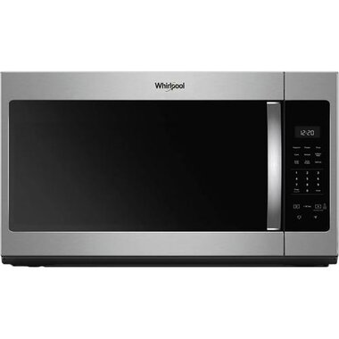 Whirlpool WMH31017HS 1.7 CuFt 1000 Watt Over-The-Range Microwave In Stainless Steel