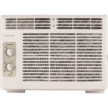 Frigidaire 5,000 BTU 115V Window-Mounted Mini-Compact Air Conditioner with Mechanical Controls