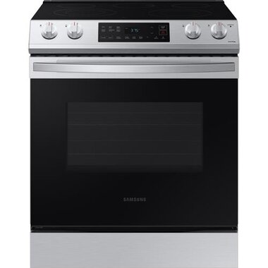 Samsung NE63T8111SS 6.3 CuFt Smart Slide-In Electric Range In Stainless Steel