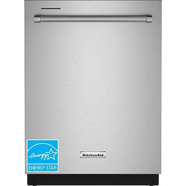 KitchenAid KDTE204KPS 39 dBA Hidden Control ProWash Dishwasher In Stainless Steel