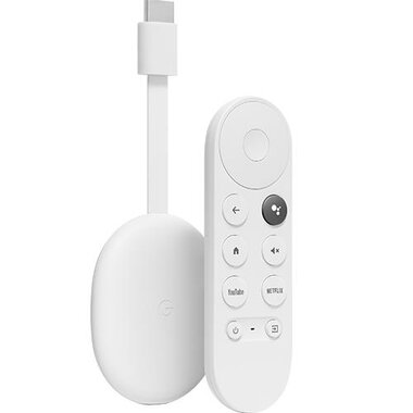 Google GA01919-US Chromecast with Google TV - Snow