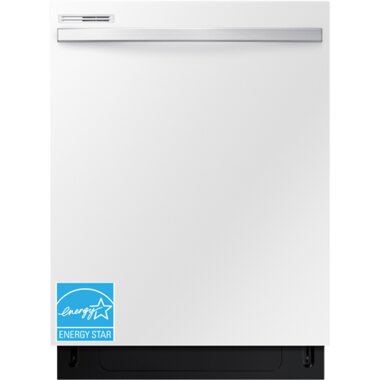 Samsung DW80R2031UW/AA 55 dBA Digital Touch Control Dishwasher With Digital Leakage Sensor In White