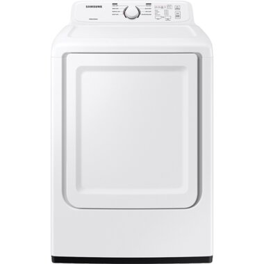 Samsung DVE41A3000W 7.2 CuFt Electric Dryer with Sensor Dry In White