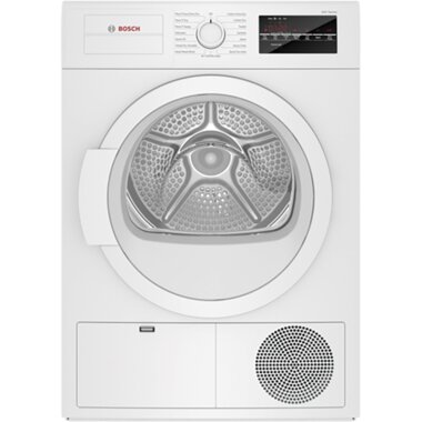 Bosch WTG86403UC 300 Series 4.0 CuFt Compact Condensation Dryer In white