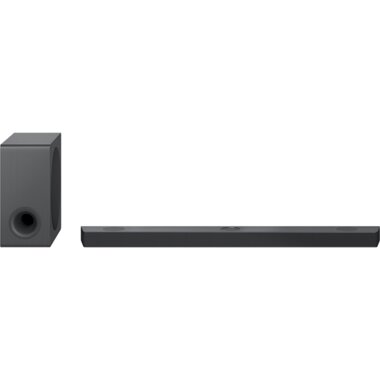 LG - 5.1.3 Channel Soundbar with Wireless Subwoofer, Dolby Atmos and DTS:X - Black