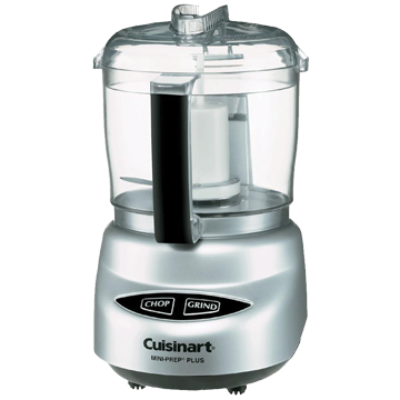 Cuisinart Mini-Prep Plus DLC-2A 3-Cup Food Processor - Brushed Chrome