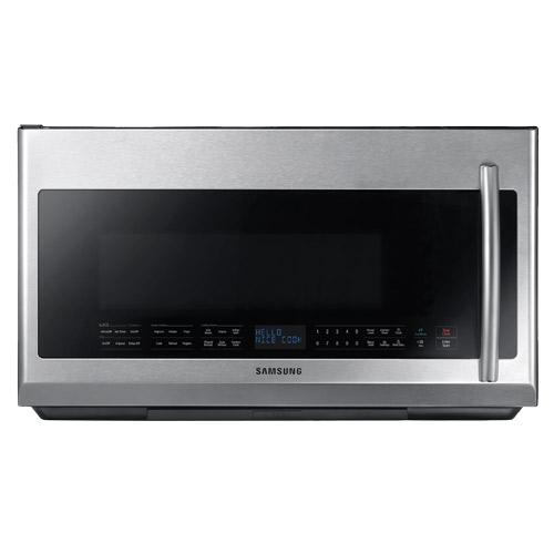 Samsung ME21F707MJT/AA 2.1 CuFt 1000 Watts Stainless Steel Over The