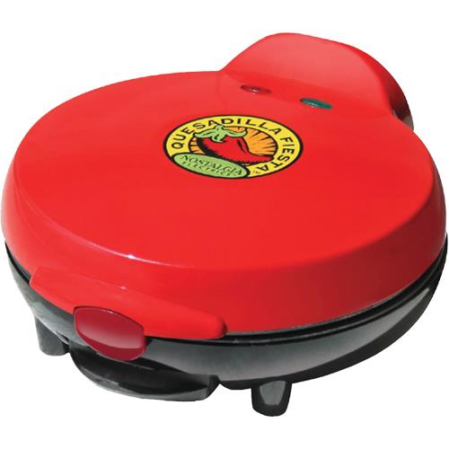 Nostalgia Electrics EQM-200 8 Inch Electric Quesadilla Maker, Red