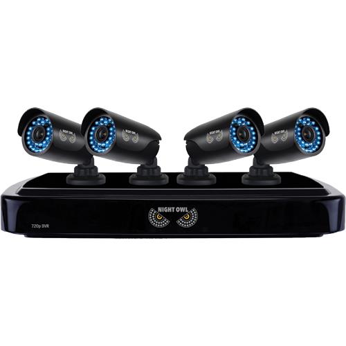 4 Camera 4 Channel Video Security System