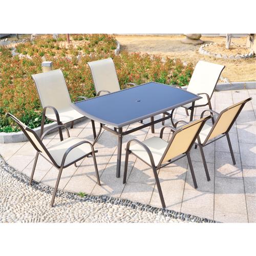 D Designs Sanantonio7pc San Antonio 7 Piece Outdoor Dining Set Brandsmart Usa San Antonio 7 Piece Outdoor Dining Set, Outdoor Furniture San Antonio