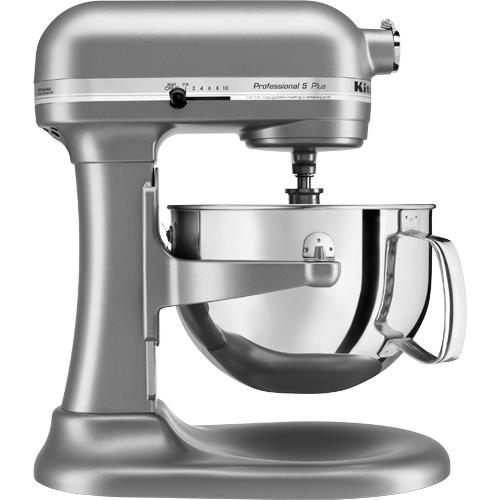 KitchenAid - Professional 5 Plus Series 5 Quart Bowl-Lift Stand Mixer - KV25G0XSL - Silver