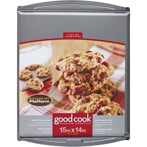 Goodcook Nonstick Steel 3-Piece Cookie Sheet Set