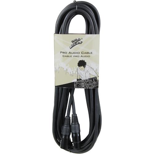 Zebra ZMC24XMXF25BP 25 Ft. XLR Male - XLR Female Cable