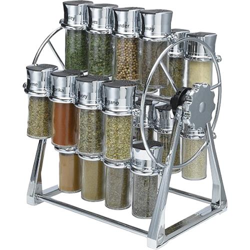 Olde Thompson 20 Jar Carousel Spice Rack