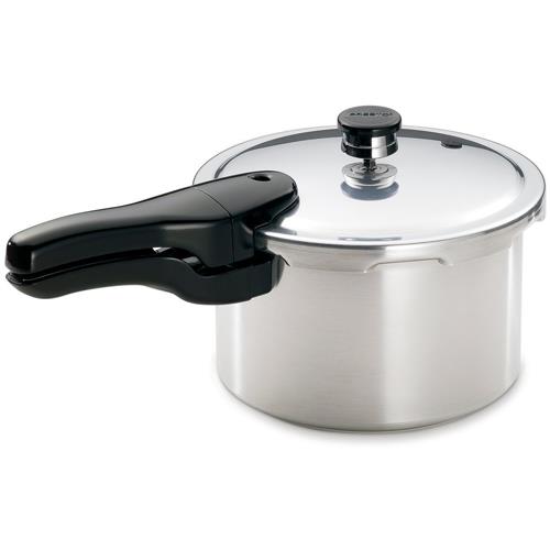 Bene Casa Polished Aluminum Pressure Cooker 4.2 qt