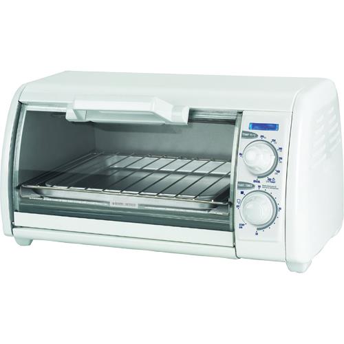 BLACK+DECKER TRO420 4 Slice Toast-R-Oven - White