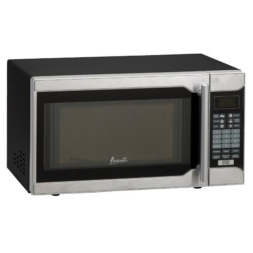 Avanti MO7103SST 0.7 CuFt 700 Watt Stainless Steel Countertop Microwave Oven BrandsMart USA