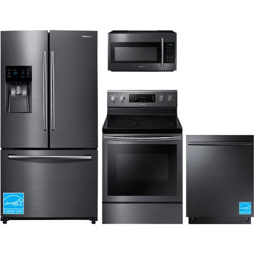 Samsung Rf263teaesgb2 Black Stainless