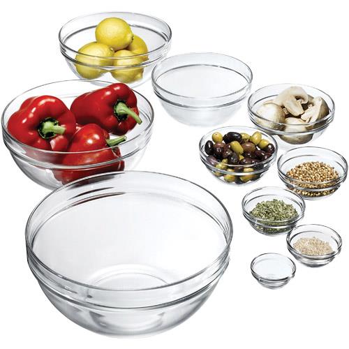 10 Piece Stackable Bowl Set