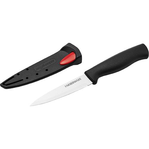 Farberware Edgekeeper Classic 8-inch Chef Knife with Black Self-Sharpening  Sleeve and Handle