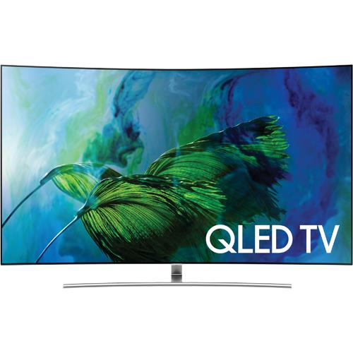 55" Class Smart Curved QLED 4K Quantum Dot TV With Wi-Fi