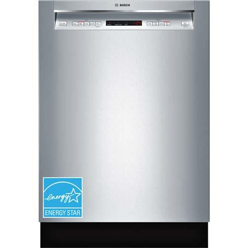 Bosch 100 Plus Dishwasher 24 Stainless Steel SHE4AEM5N