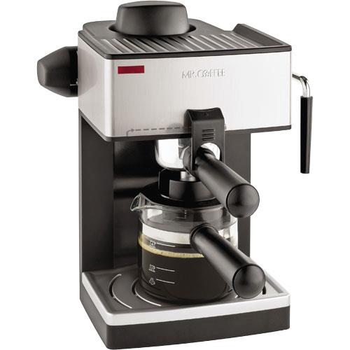 Mr. Coffee 4-Cup Steam Espresso System with Milk Frother