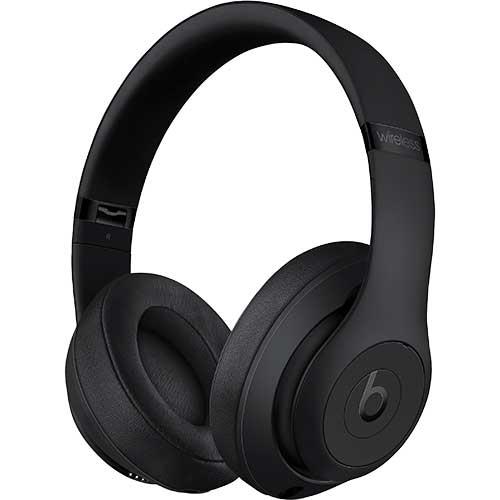 Beats by Dr. Dre STUDIO3WLMBLK Studio3 Wireless Noise Cancelling Over-Ear  Matte Black Headphones | BrandsMart USA