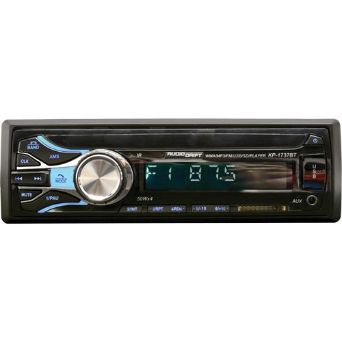 Nippon America Kp1737bt Audiodrift Single Din Car Head Unit With Bluetooth Brandsmart Usa