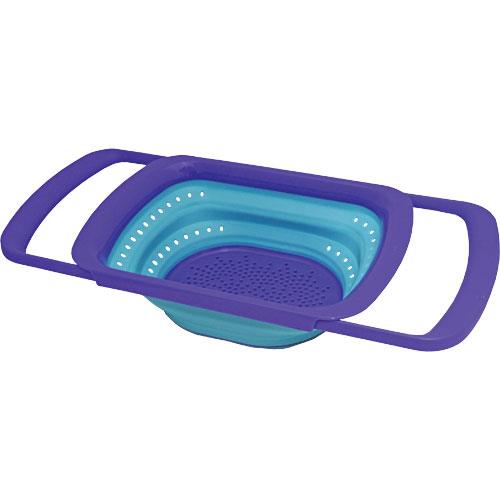 Squish Over The Sink Colander Silicone Folding Strainer