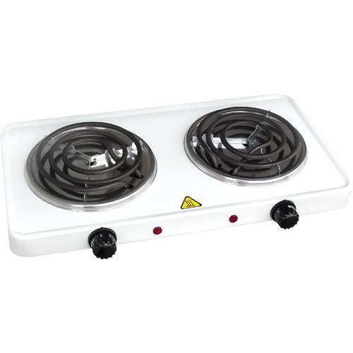 2000W Portable Electric Double Burner Hot Plate Cooktop Kitchen Cooking  Stove US