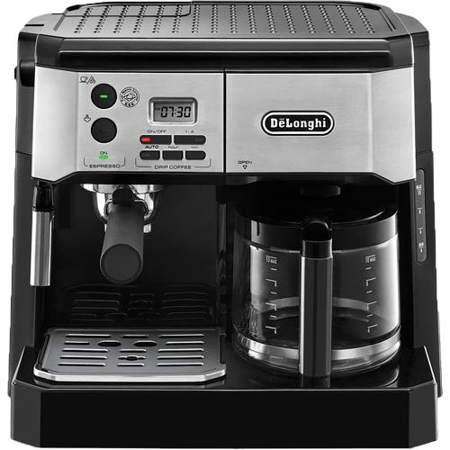 DeLonghi BCO430BM All-In-One 10-Cup Programmable Espresso And Coffee Maker