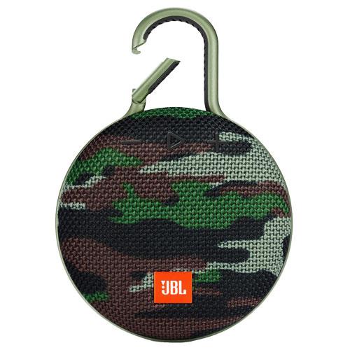 JBL CLIP3SQUAD Clip 3 Waterproof Bluetooth Speaker - Camo