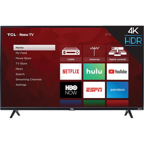 Tcl 55s425 55 Class Led 4k Uhd 4 Series Roku Smart Tv Brandsmart Usa