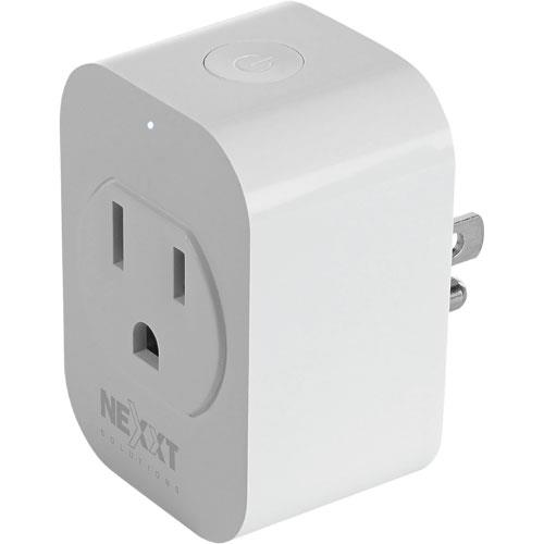 Nexxt Smart Home Wi-Fi Outdoor Plug (Black)