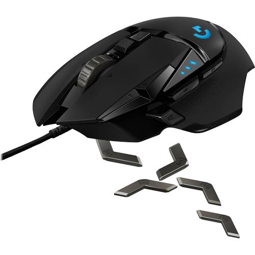 Logitech G G502 HERO Gaming Mouse (Black)