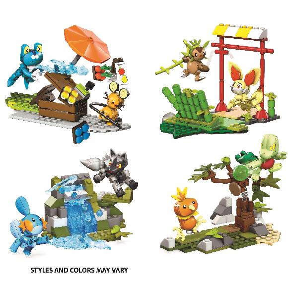 Pokémon Mega Construx Build and Show Bundle