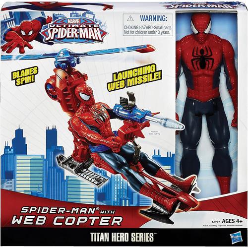 Hasbro A6747-1 Ultimate Spider-Man® With Web Copter
