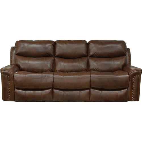 Italian Leather Power Reclining Sofa